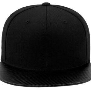 Casquette snapback en carbone