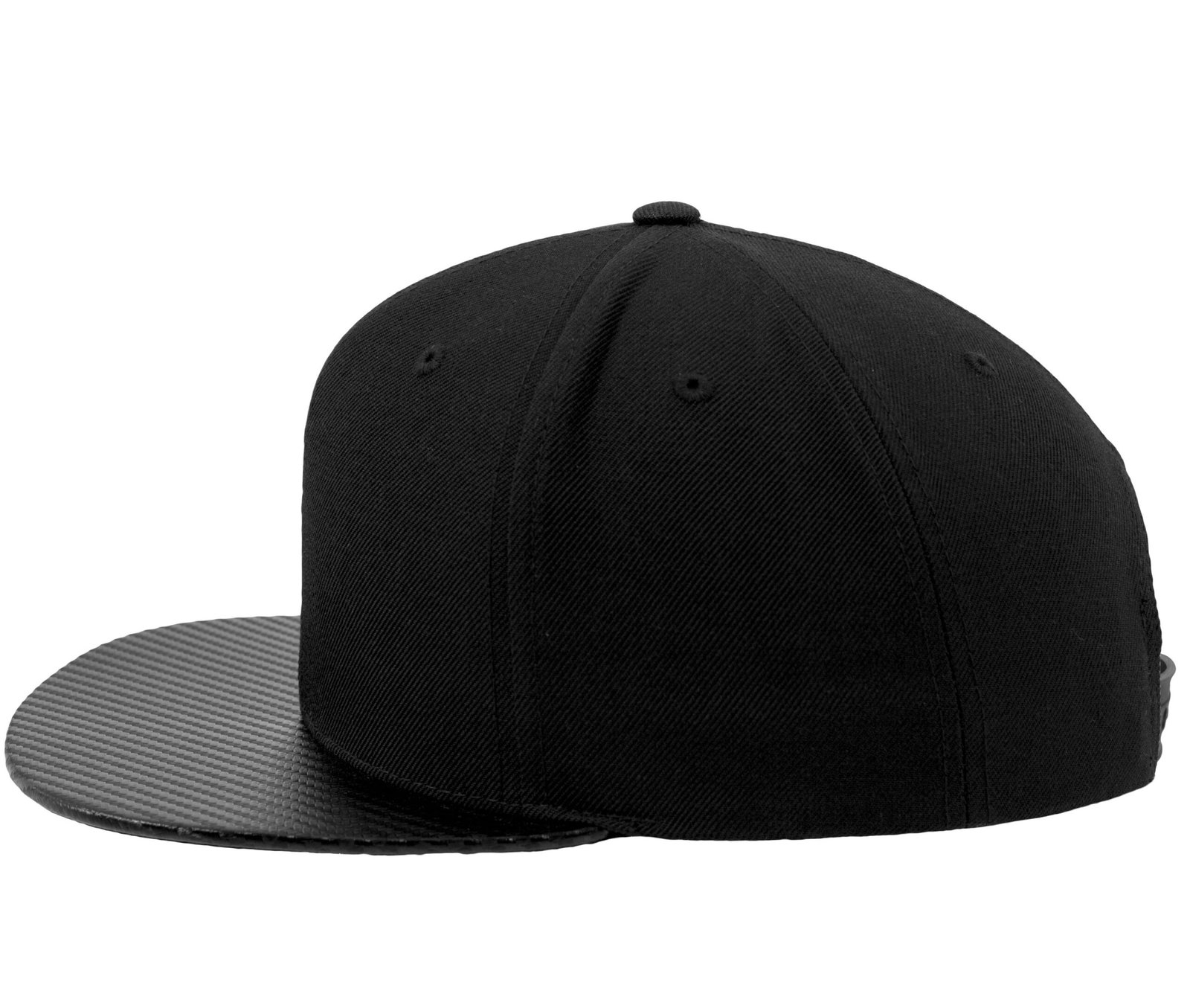 Casquette snapback en carbone
