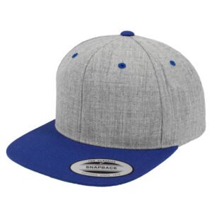 Casquette snapback bicolore
