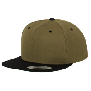 Casquette snapback bicolore