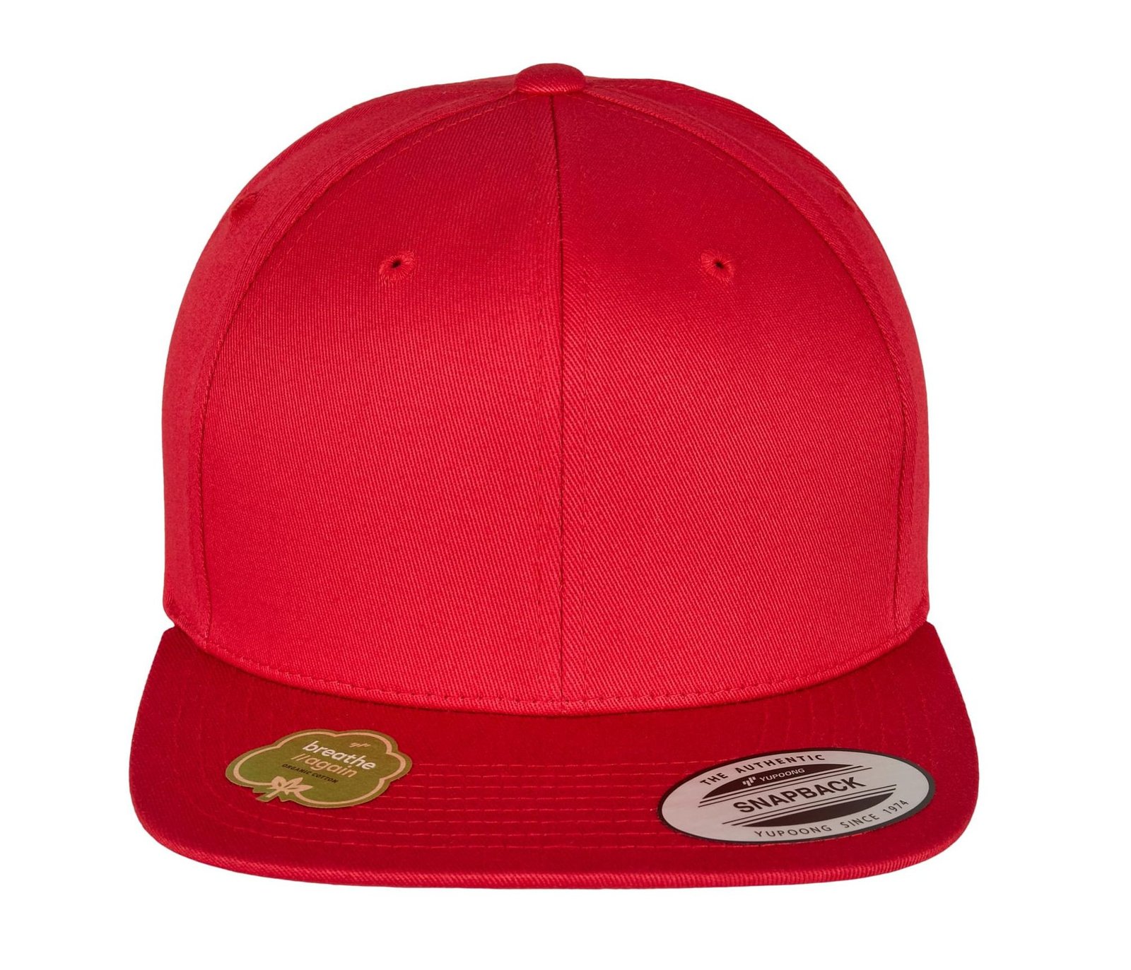 Casquette snapback organique