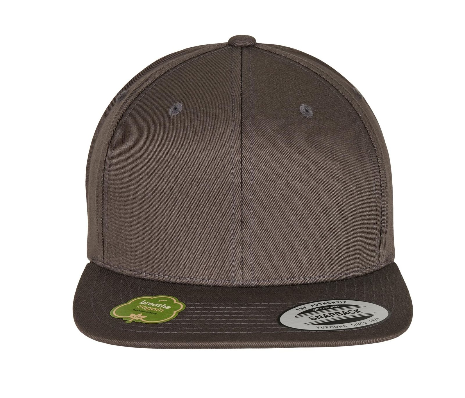 Casquette snapback organique