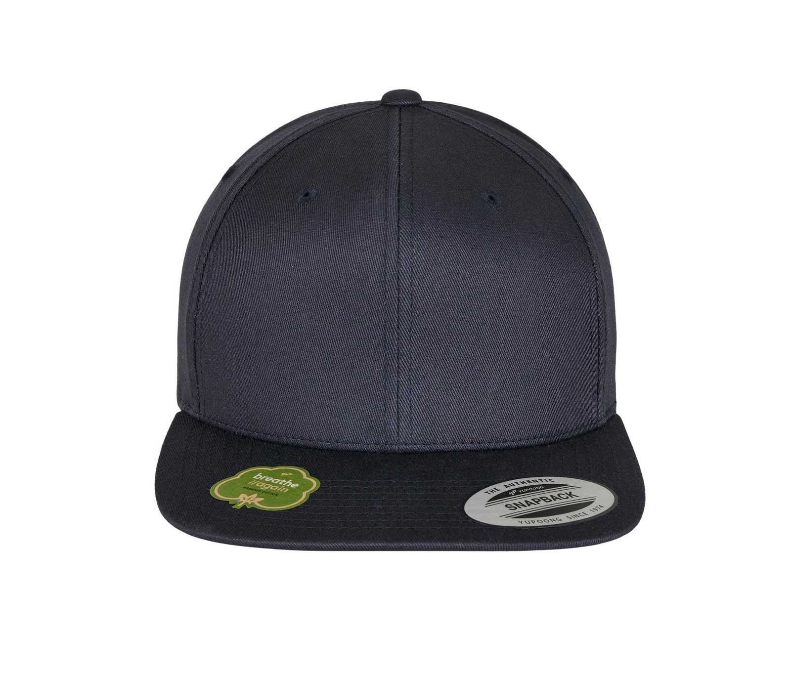 Casquette snapback organique