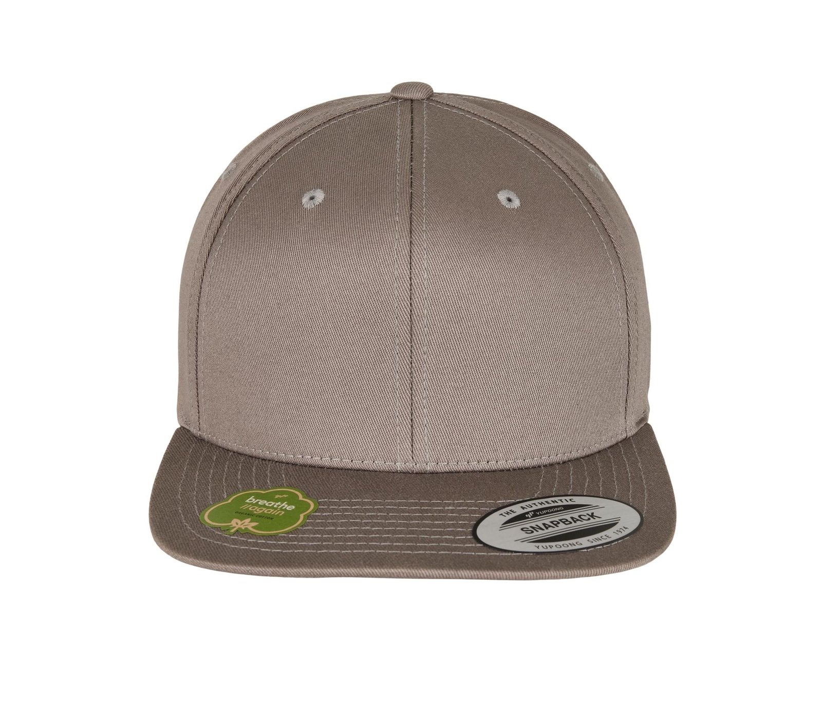 Casquette snapback organique