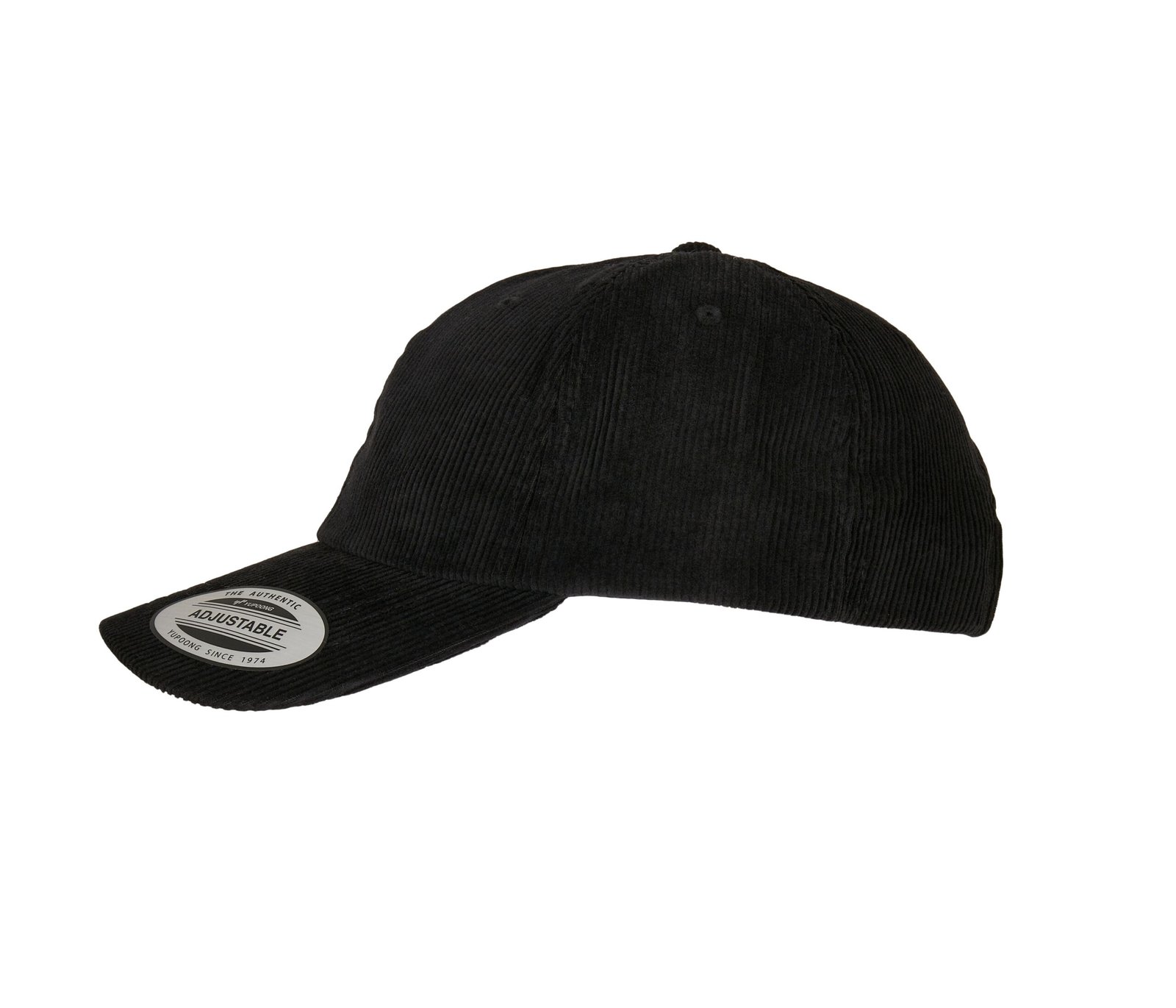 Casquette basse en Corduroy
