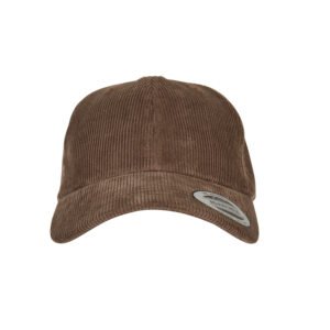 Casquette basse en Corduroy