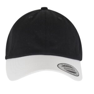 Casquette basse bicolore