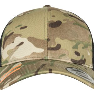 Casquette style trucker camouflage
