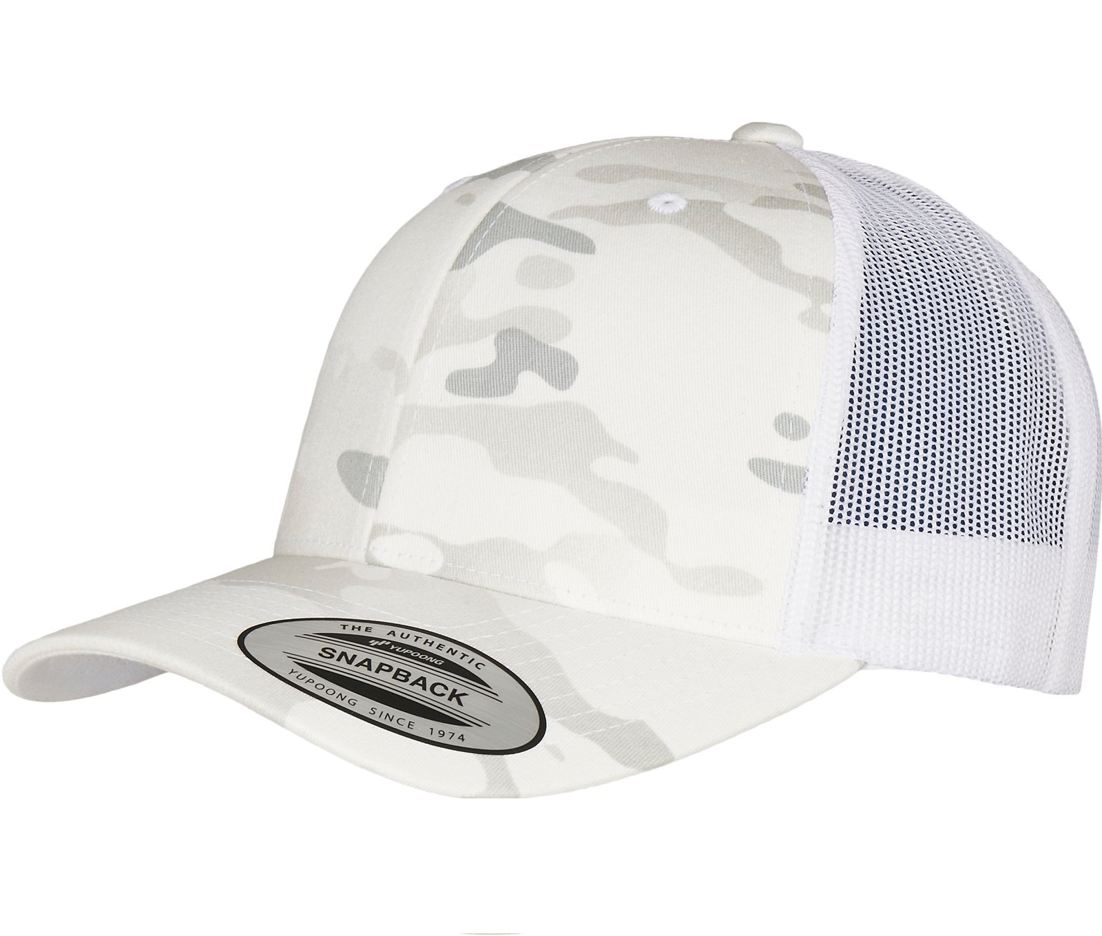 Casquette style trucker camouflage