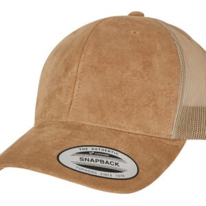Casquette style trucker aspect daim