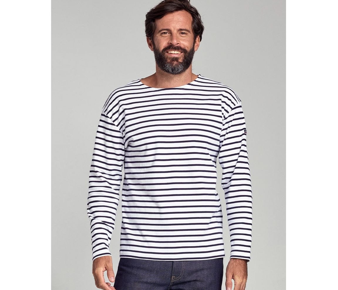 Tee-shirt à rayures manches longues – t-shirt personnalisé