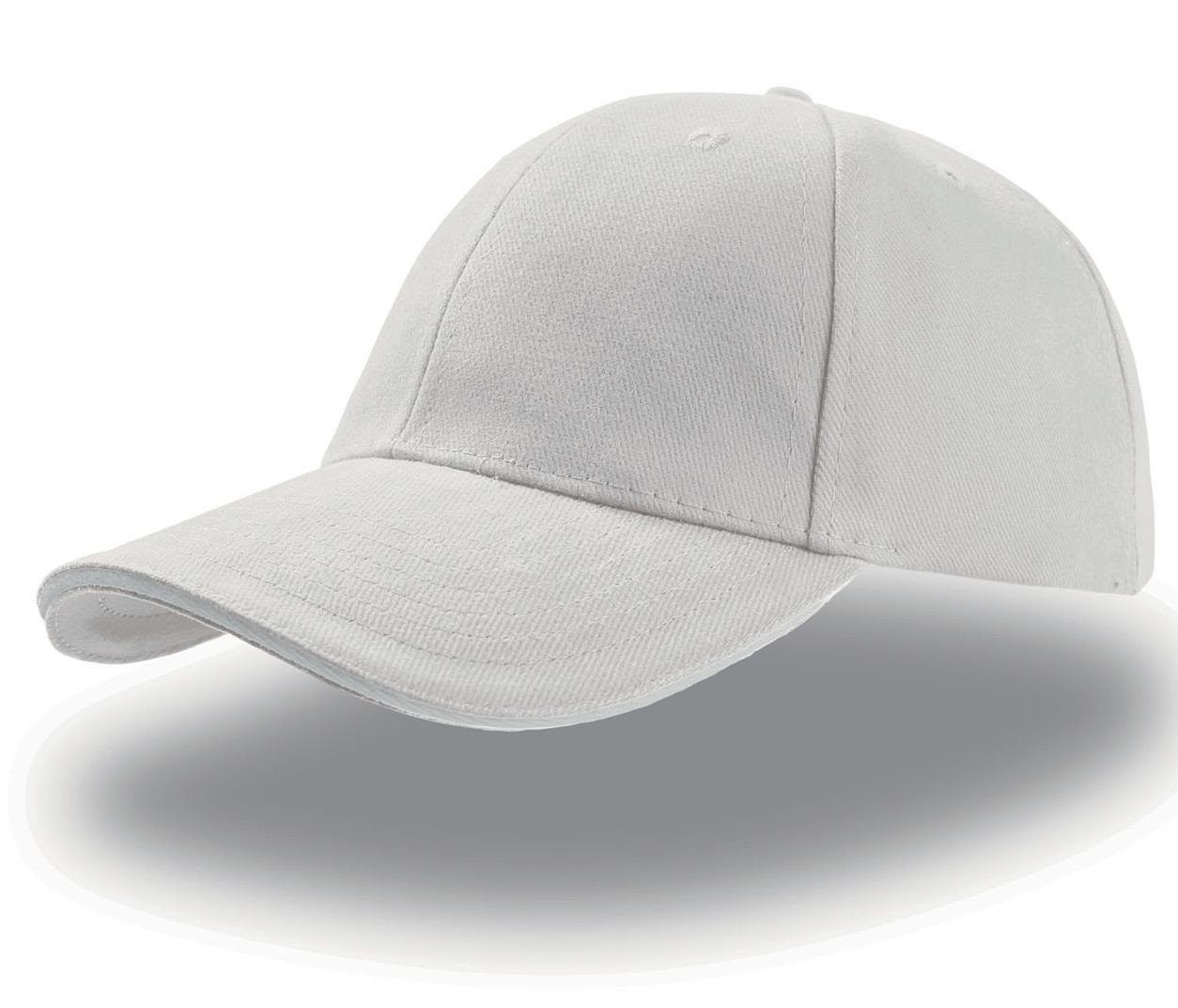 Casquette 6 pans sandwich – textile personnalisé