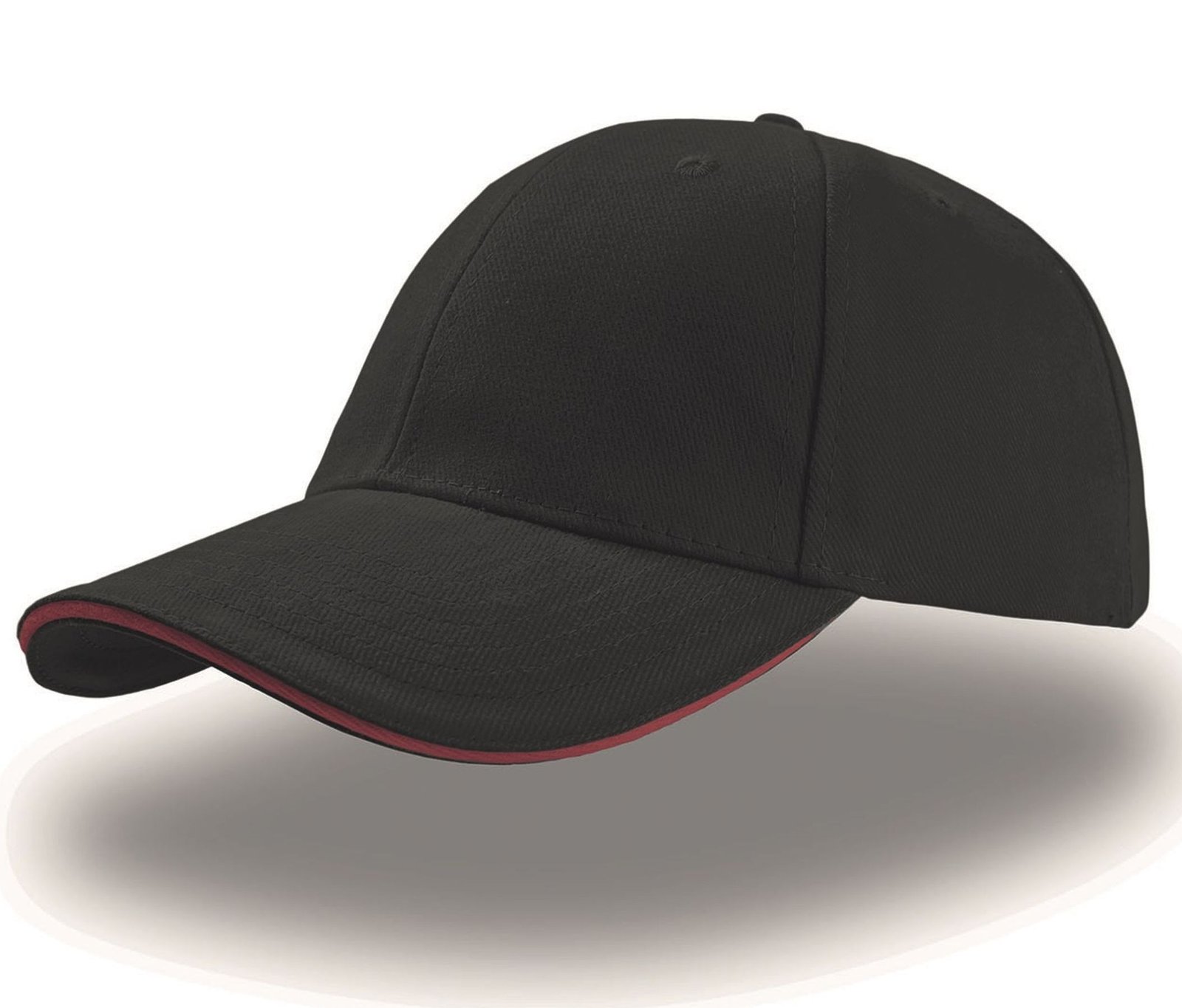 Casquette 6 pans sandwich – textile personnalisé