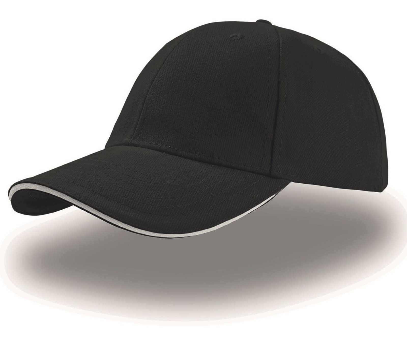 Casquette 6 pans sandwich – textile personnalisé