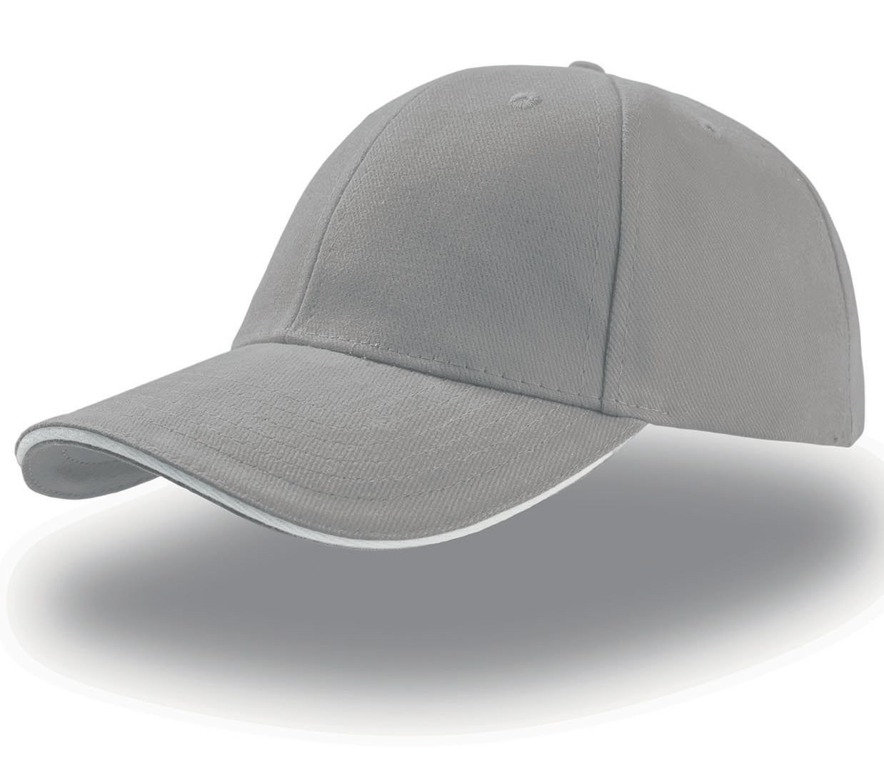 Casquette 6 pans sandwich – textile personnalisé