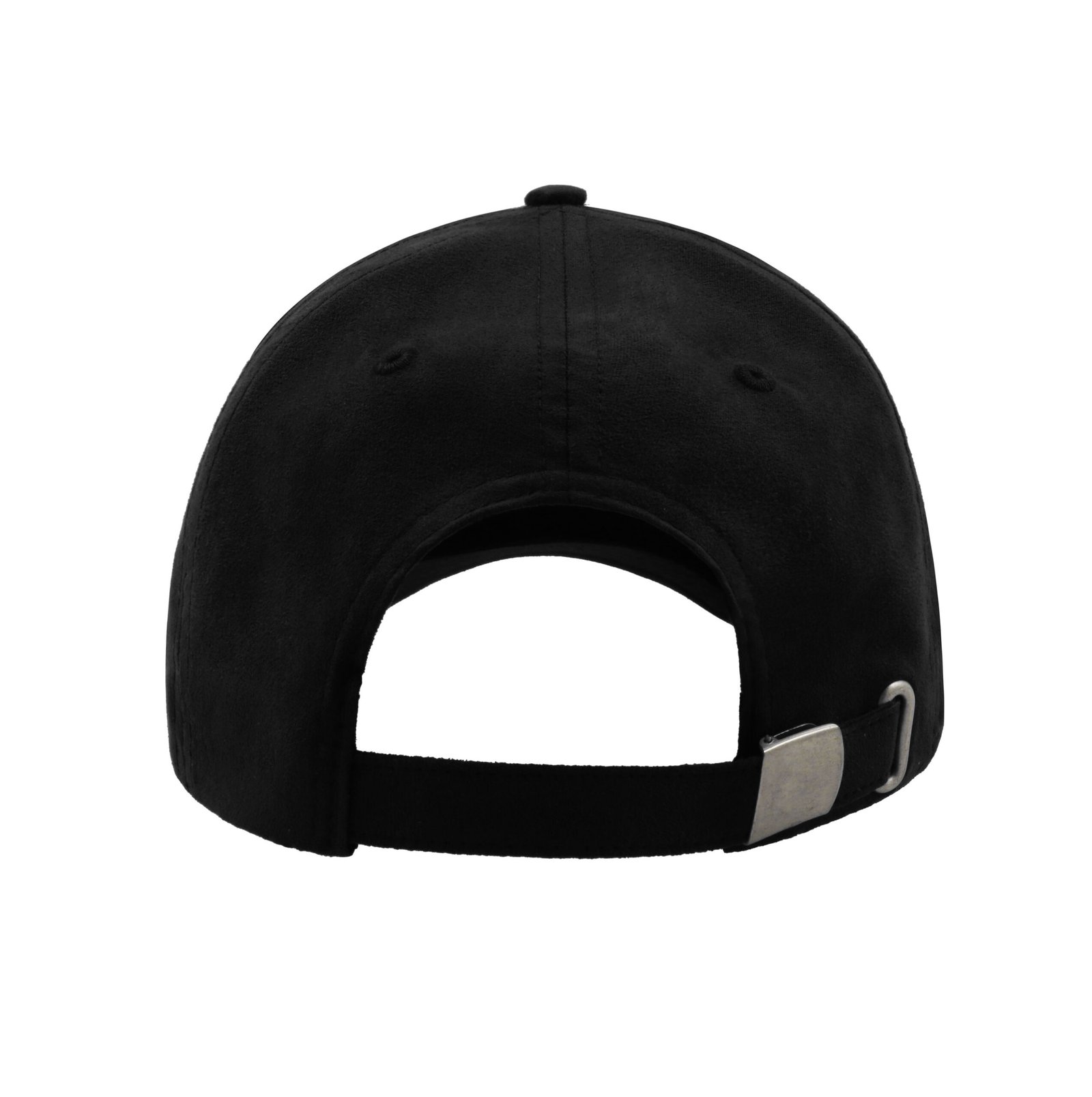 Casquette 6 pans en suédine