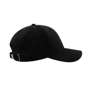 Casquette 6 pans en suédine