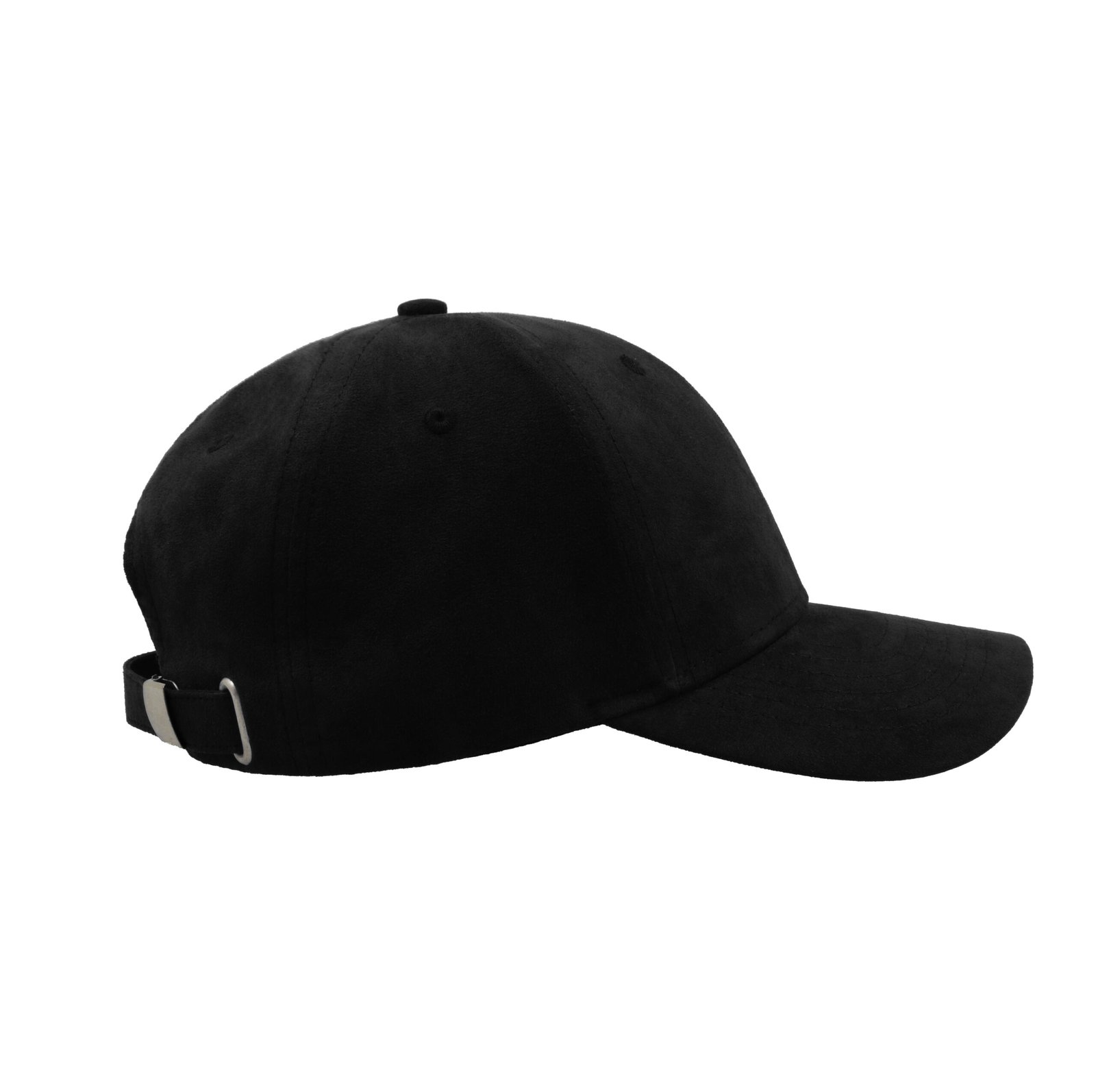 Casquette 6 pans en suédine – casquette personnalisée