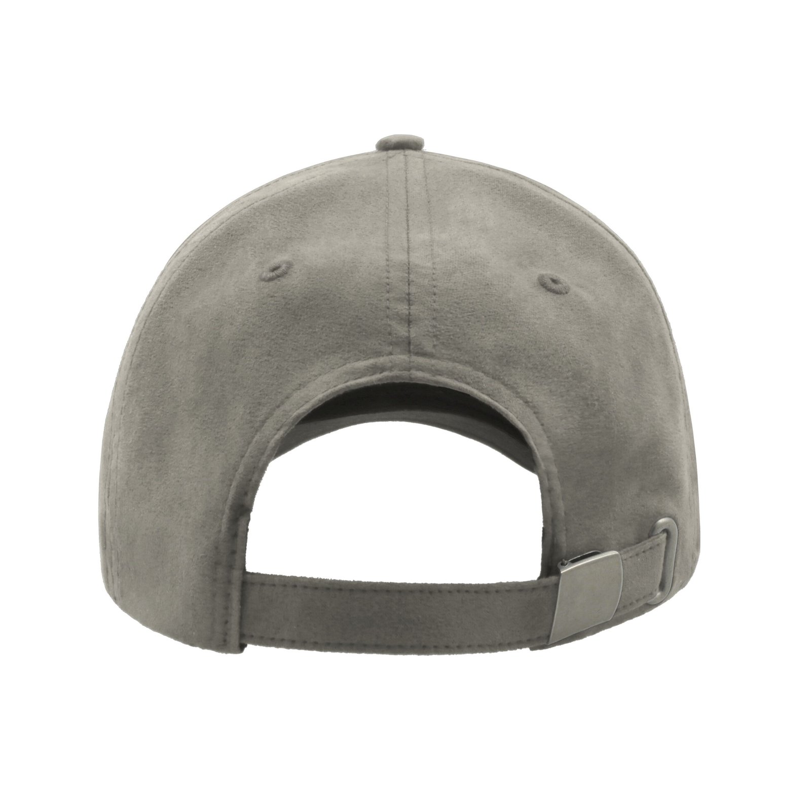 Casquette 6 pans en suédine