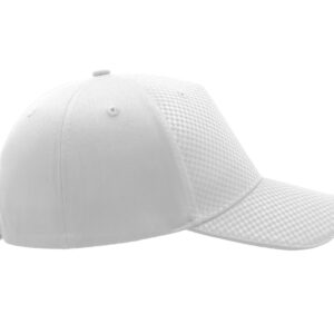 Casquette 5 pans effet nid d'abeille