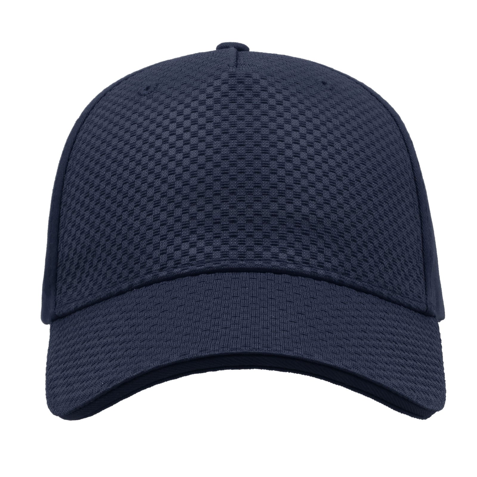 Casquette 5 pans effet nid d'abeille