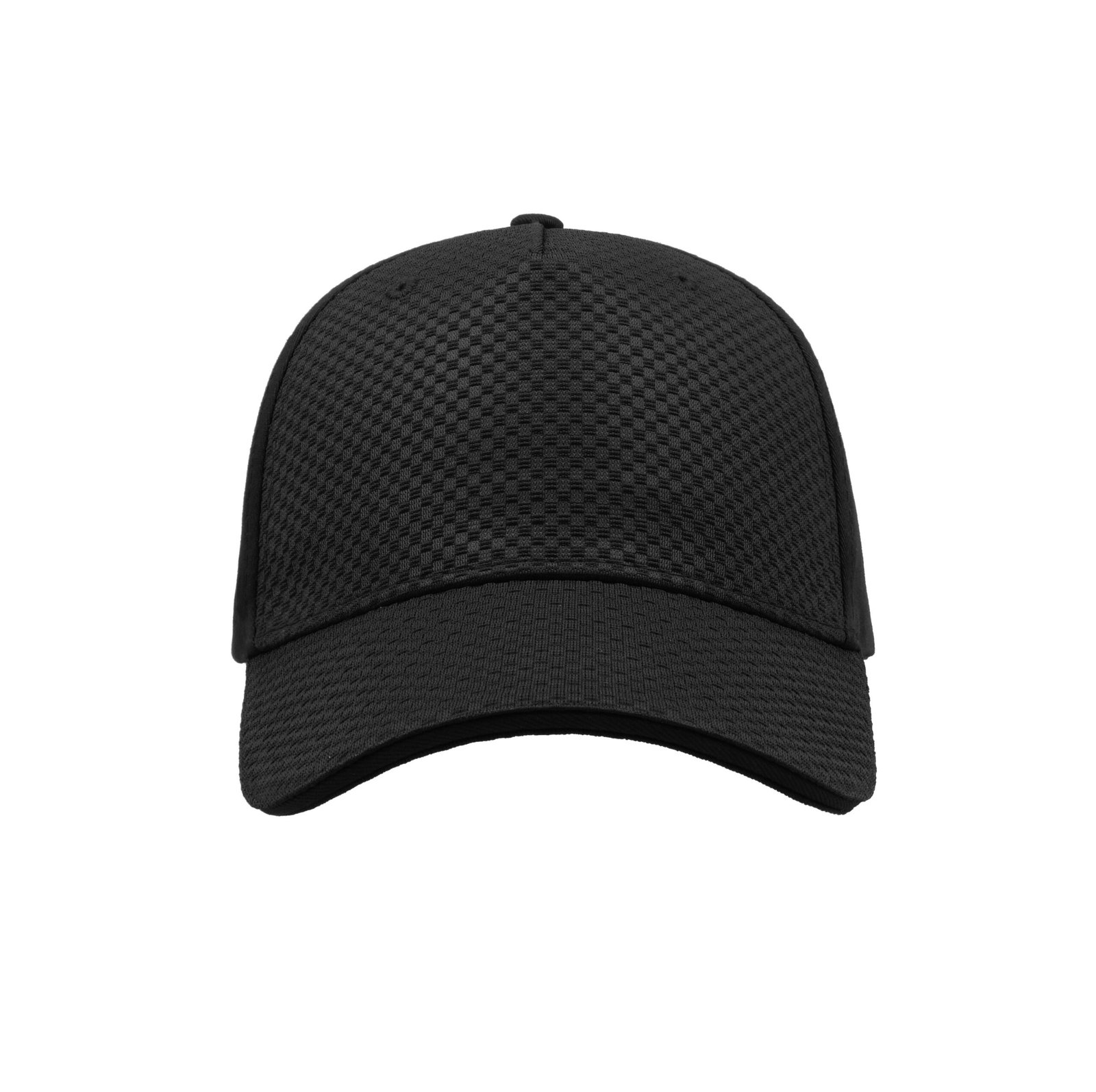 Casquette 5 pans effet nid d'abeille