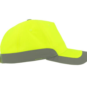 Casquette 5 pans haute visibilté