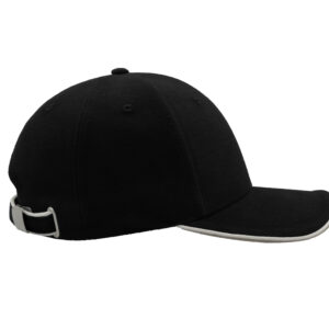 Casquette 6 pans contrastée