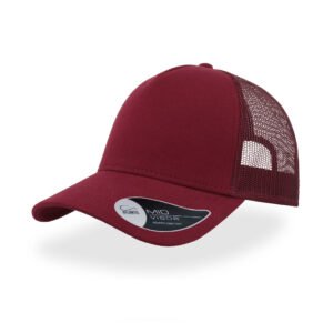 Casquette 5 pans style trucker en jersey