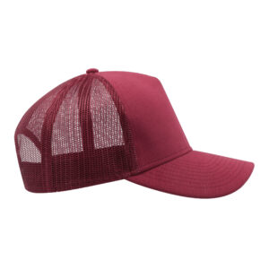 Casquette 5 pans style trucker en jersey