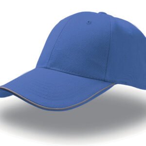 Casquette 6 pans piping réfléchissant