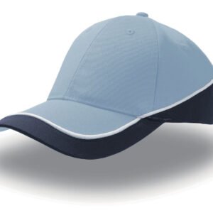 Casquette 6 pans contrastée