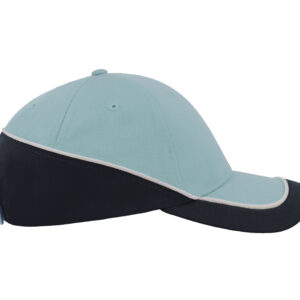 Casquette 6 pans contrastée