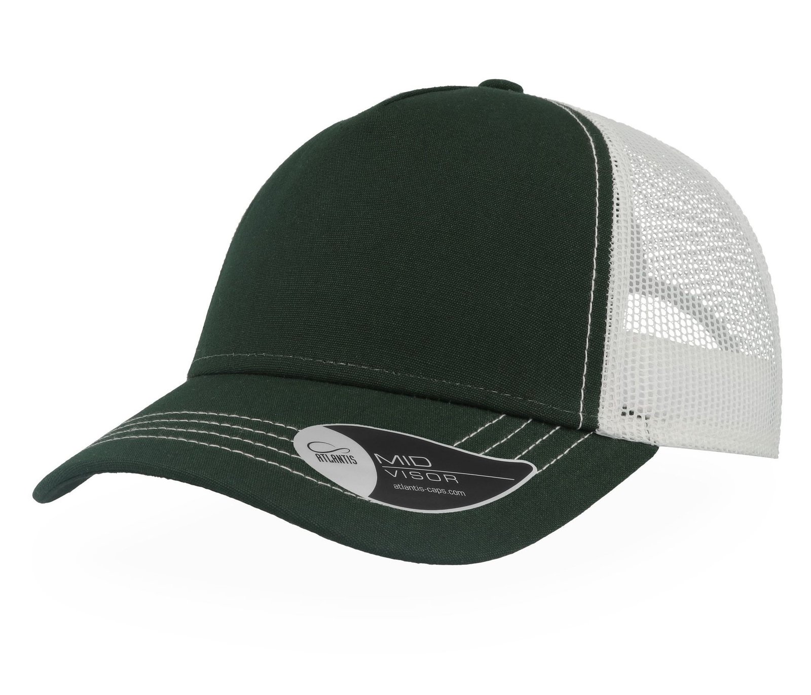 Casquette Rapper en coton canvas