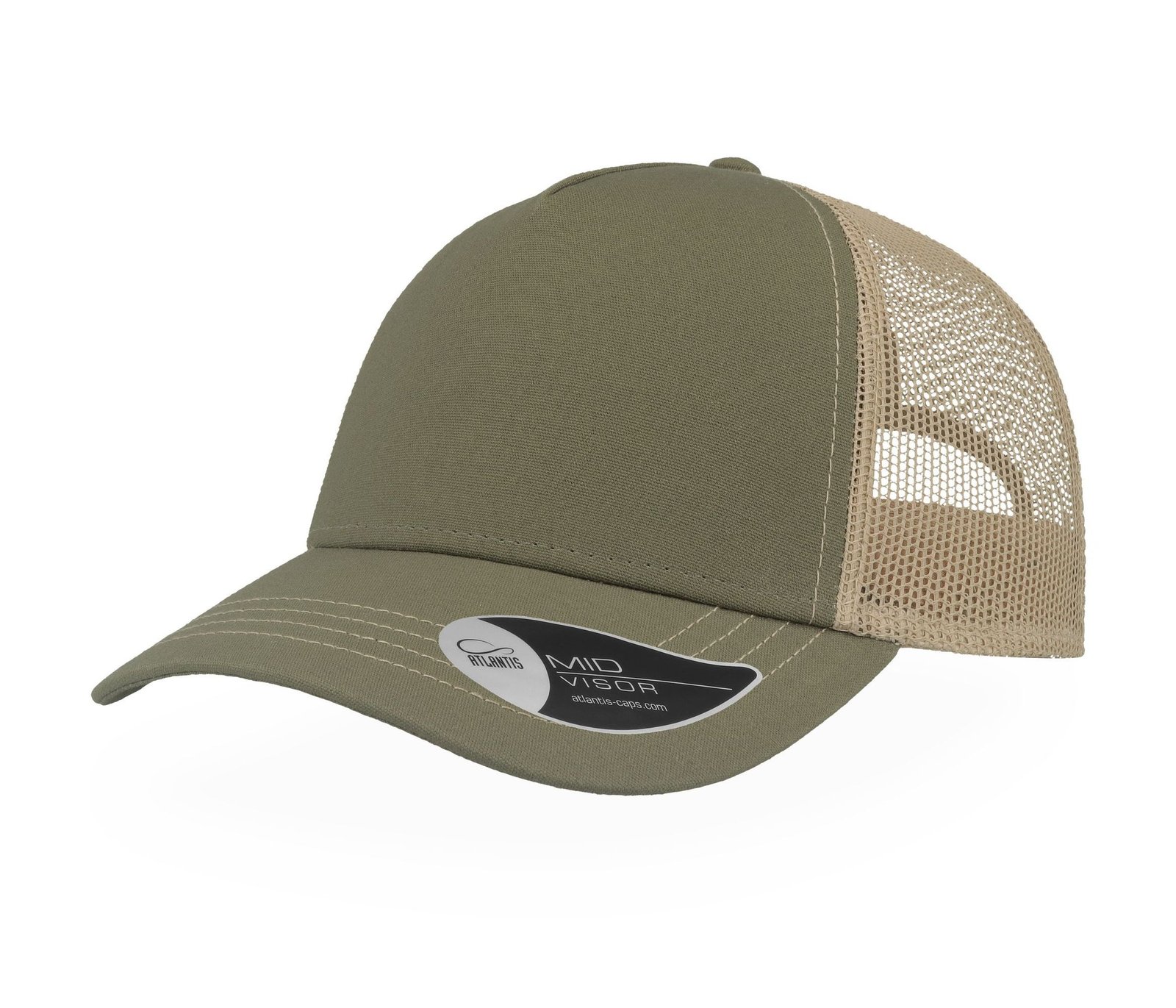Casquette Rapper en coton canvas