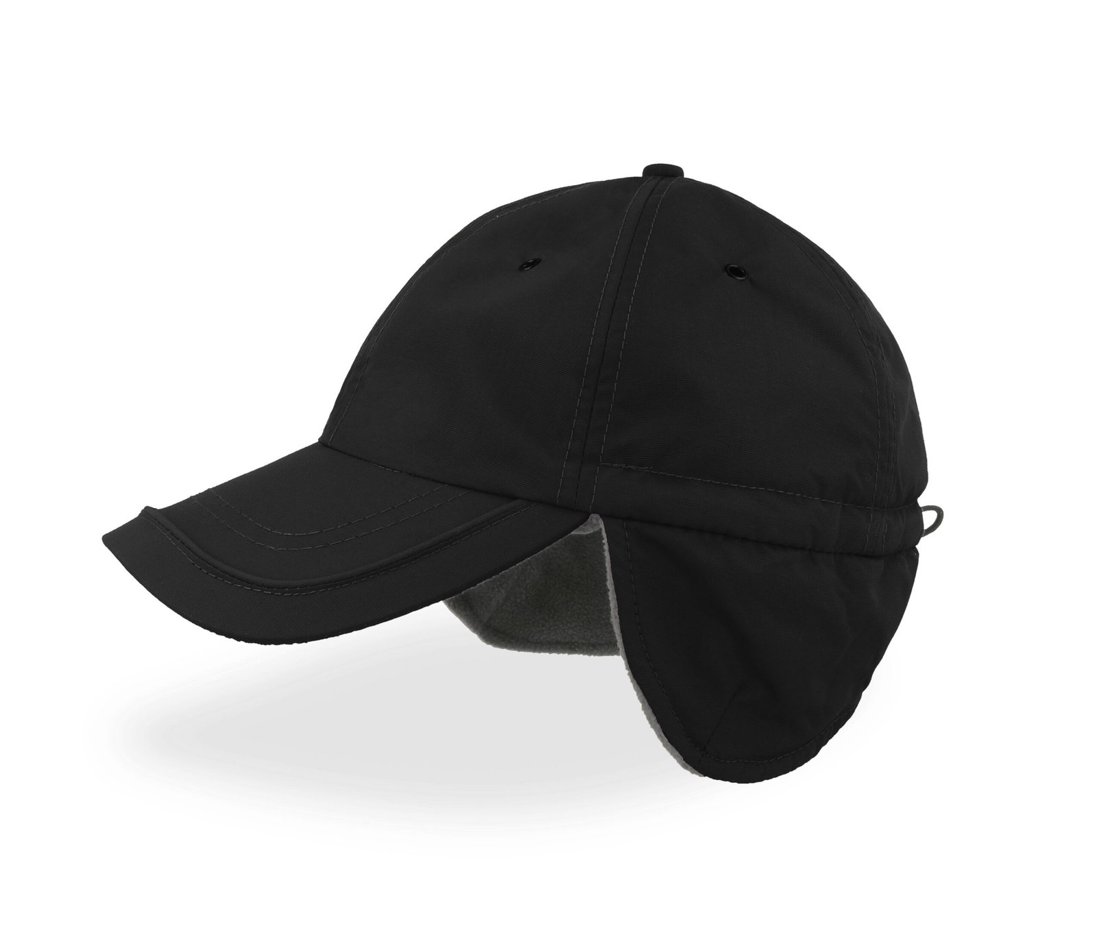 Casquette hiver en nylon et polyester recyclés – textile personnalisé