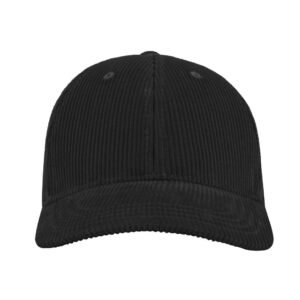 Casquette aspect velours côtelé