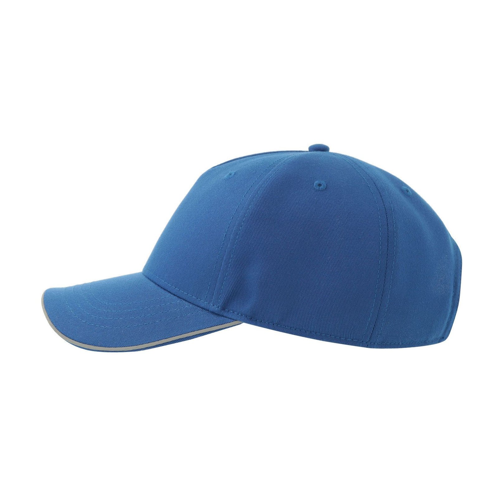 Casquette 5 pans liseré réfléchissant