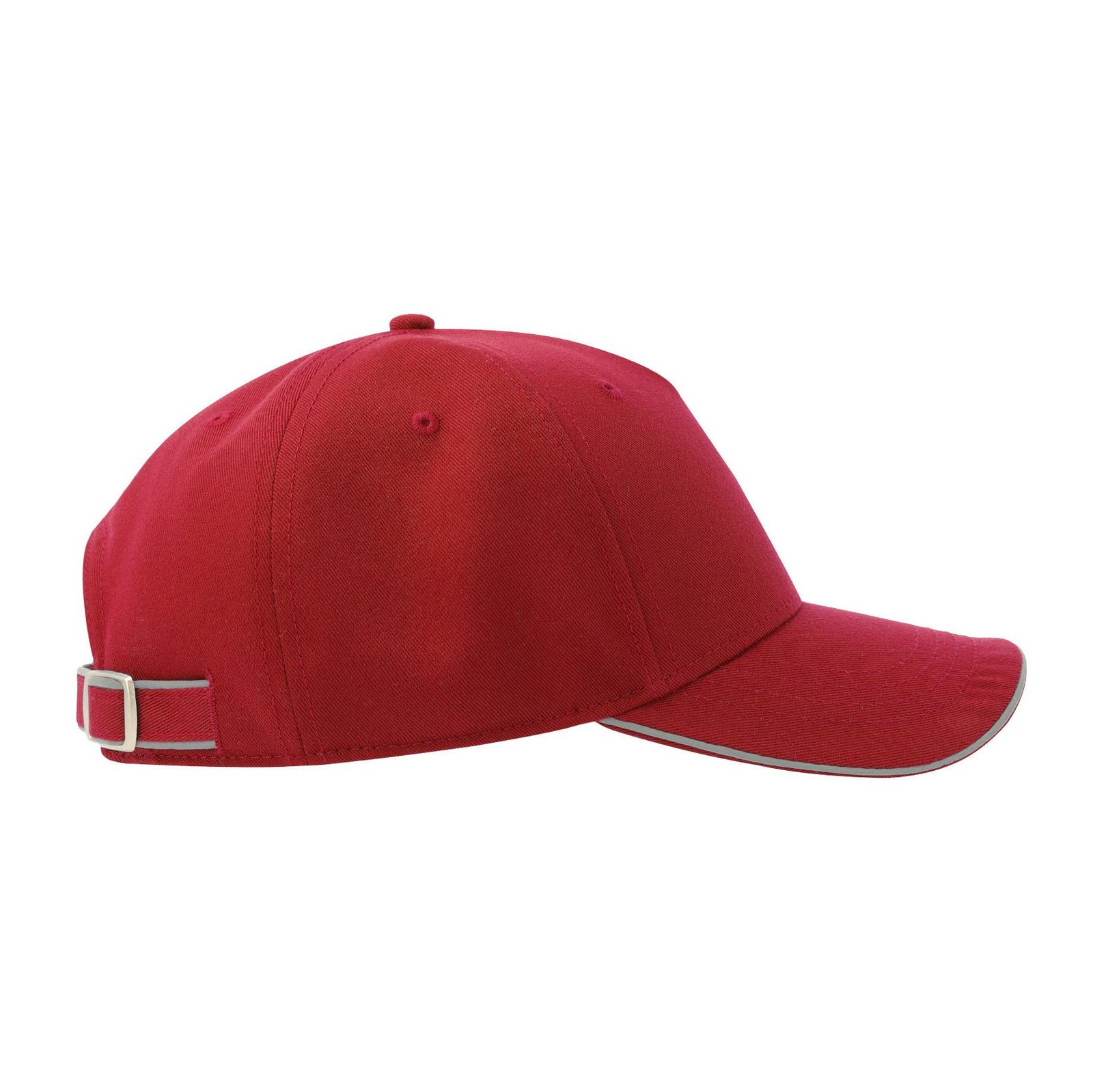 Casquette 5 pans liseré réfléchissant