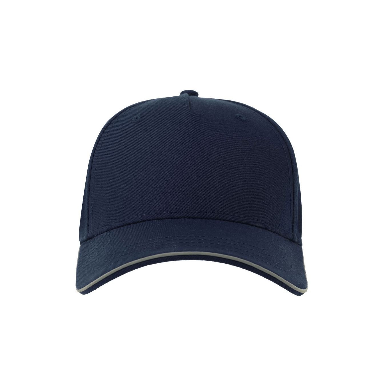 Casquette 5 pans liseré réfléchissant