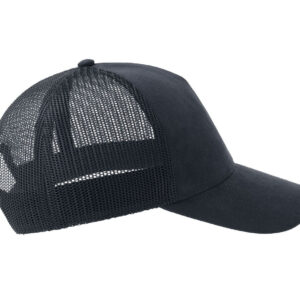 Casquette style trucker en faux daim