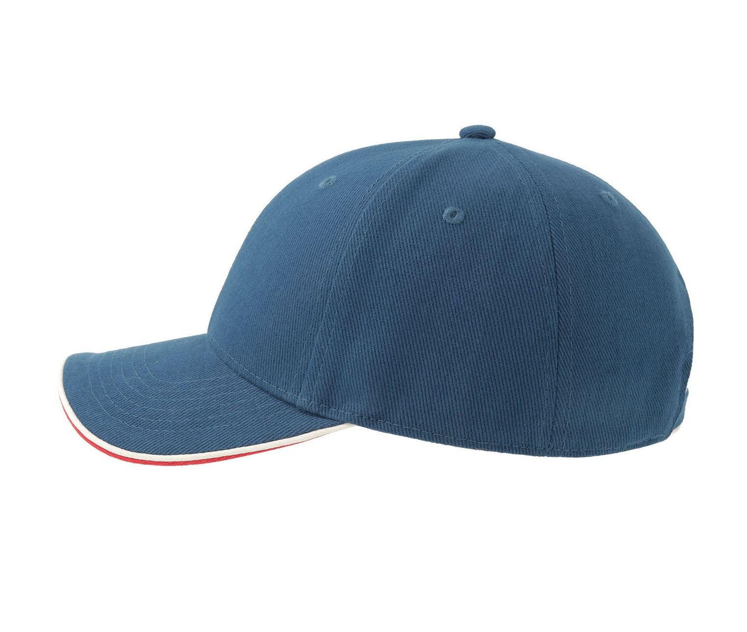 Casquette 6 pans contrastée