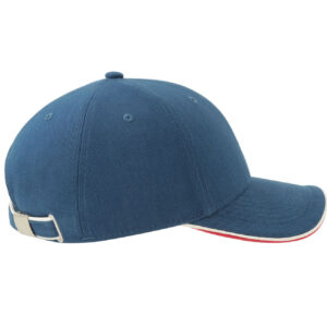 Casquette 6 pans contrastée