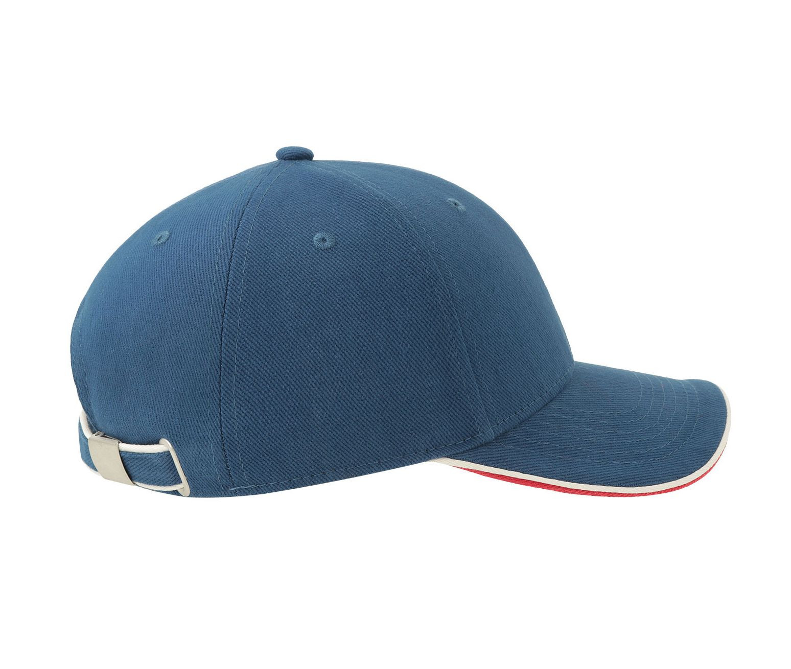 Casquette 6 pans contrastée