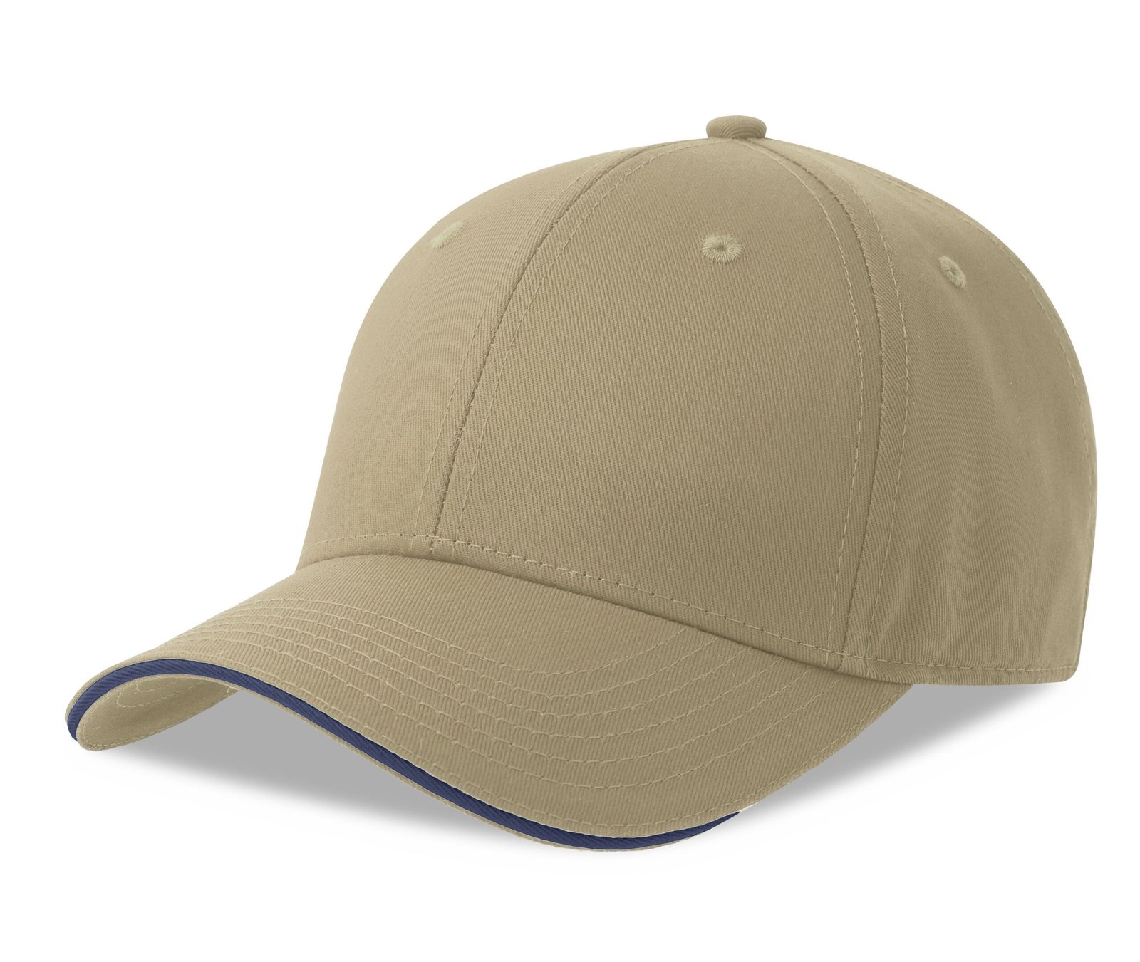 Casquette 6 pans visière sandwich