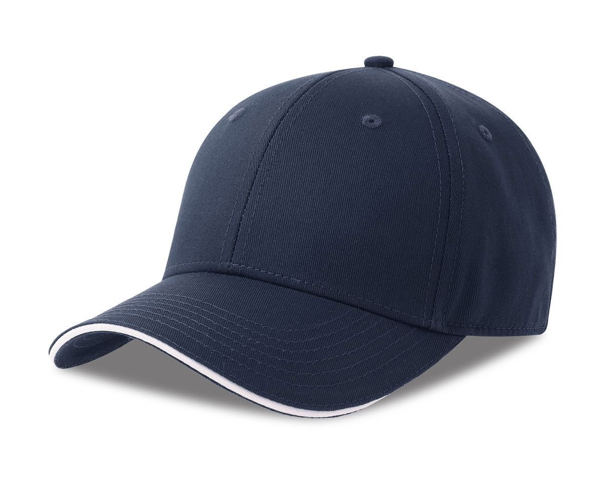 Casquette 6 pans visière sandwich