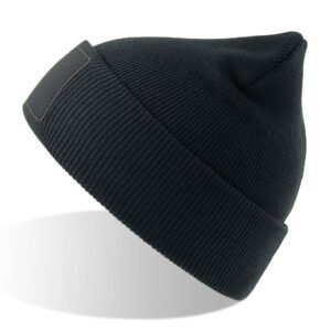Bonnet avec empiècement pour marquage – accessoire hiver personnalisé