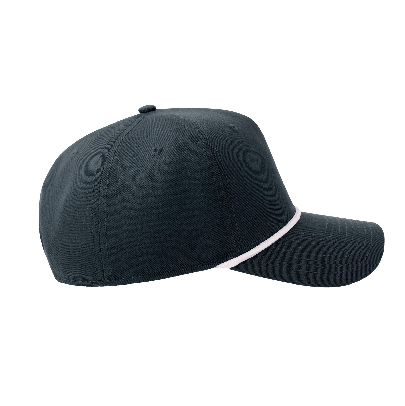 Casquette 5 pans avec liseré contrasté