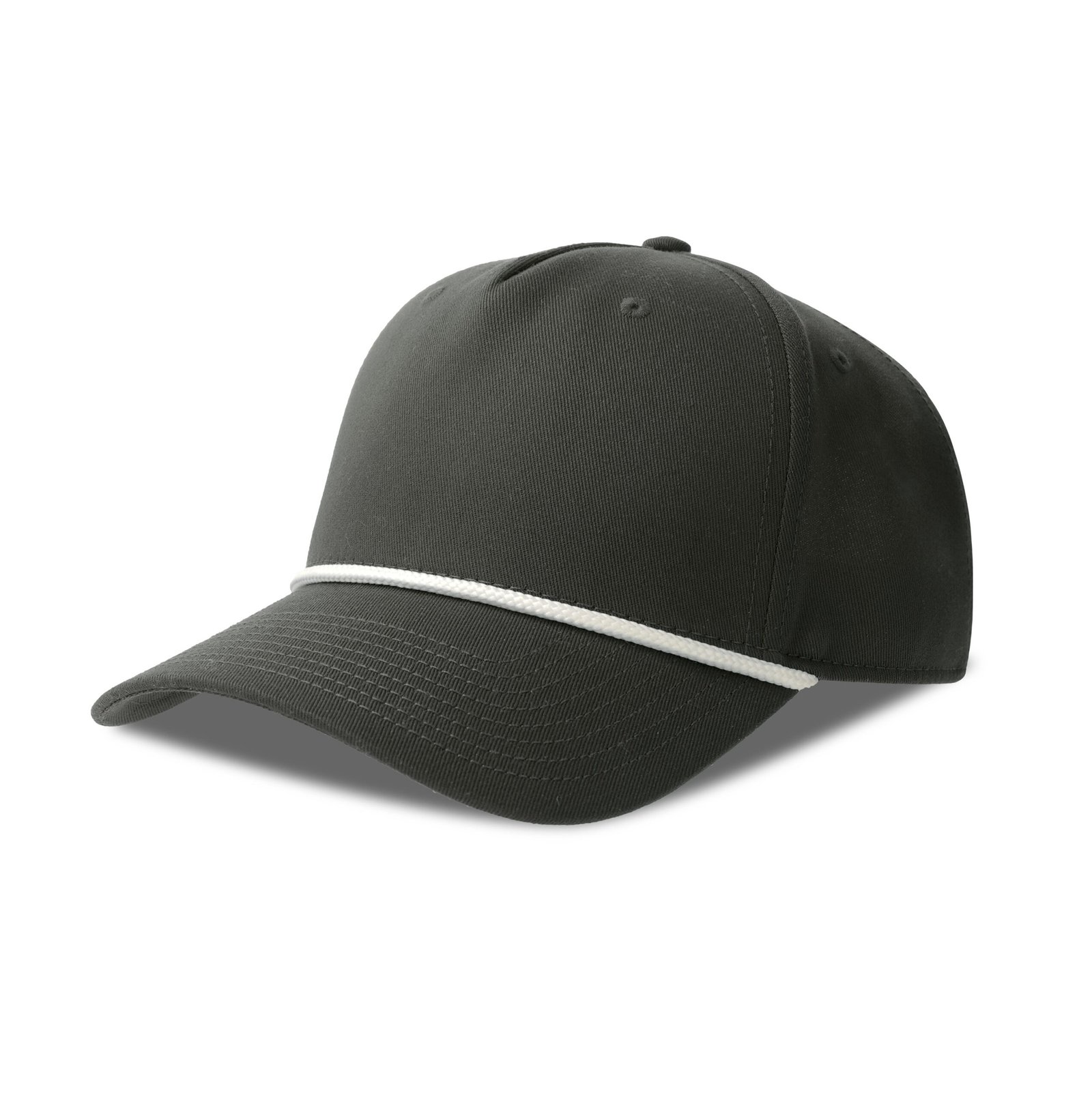 Casquette 5 pans avec liseré contrasté