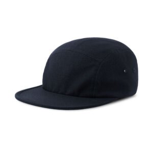 Casquette 5 pans visière plate effet délavé – casquette personnalisée